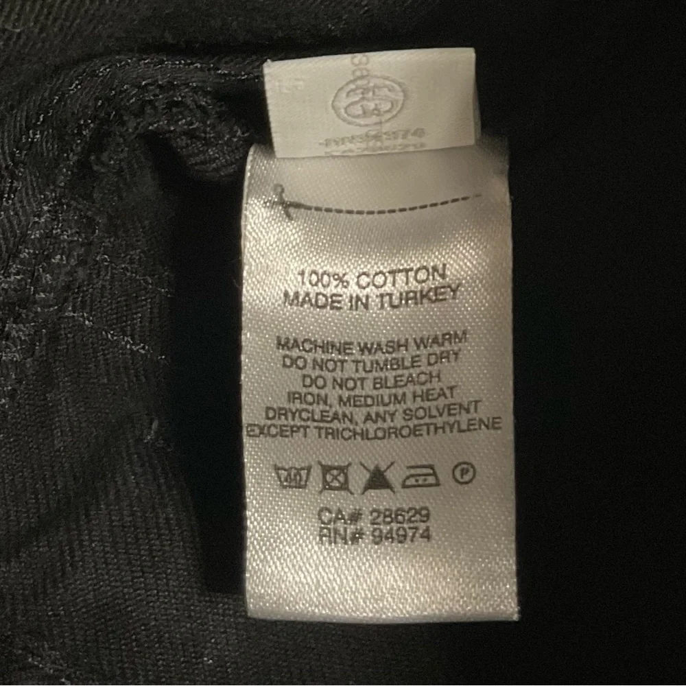 Stussy Quality Workgear Work Pant Canvas Black 30